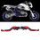 CNC Aluminium Folding Clutch Lever Red 1
