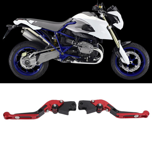 CNC Aluminium Folding Clutch Lever Red