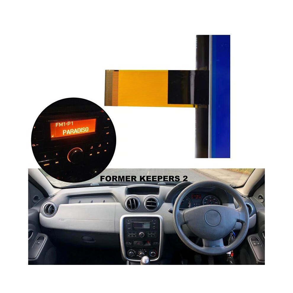Lcd Display For Duster Captur Logan Pulse Symbol 3Rd-Gen Radio Stereo Interior Instrument Cluster Car Sound Black 4713075671544