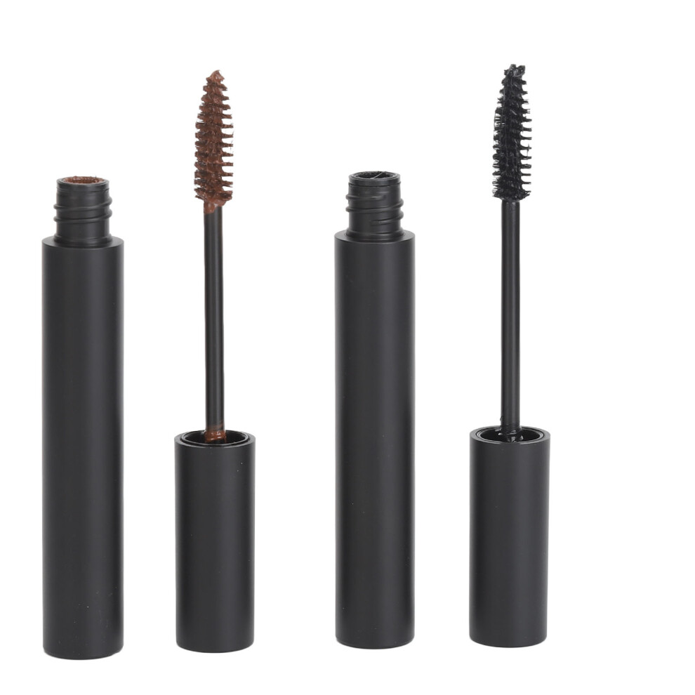 Black/Brown 2Pcs Men Beard & Eyebrows Temporary Color & Disposable Hair Dye