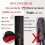 Automatic Umbrella Windproof Double Layer with One Button Open Close for Sun and Rain Protection, Large Canopy Compact Folding Design 3