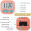 Children's Timer 2 Pack, Large Screen Magnetic Digital Timer for Kids, Classroom Countdown Timer with Memory Function, White Pink 3