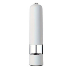 Electric Salt and Pepper Mill One Button Operation Adjustable Coarseness Kitchen Tool Stainless Steel Grinder for Cooking