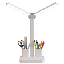 LED Desk Lamp with Touch Dimming, Eye Care Reading Light, 3 Brightness Modes, Adjustable Arm for Home Office Study