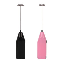 Milk Frother, Handheld with High Speed Motor, Battery Powered for Creamy Foam, Coffee Latte Tool
