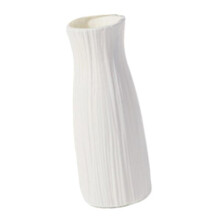 Ceramic Table Vase, White Home Decor for Living Room, Bedroom, Entryway