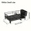 Dish Drainer, Large Capacity Single-Tier Drying Rack with Drop-Down Bed for Kitchen Countertop, Sturdy Iron Construction 1