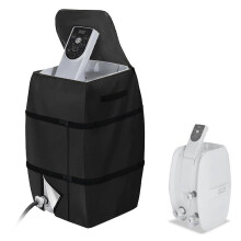 Copertura per pompa di calore spa gonfiabile, 420D Oxford impermeabile antivento, protezione intemperie con cinghie regolabili