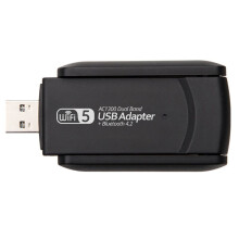 1300M Dual-Band Draadloze Netwerkkaart  4.2 + WIFI 2-In-1 USB Draadloze 5G Kleine Netwerkkaart Zonder Stuurprogramma