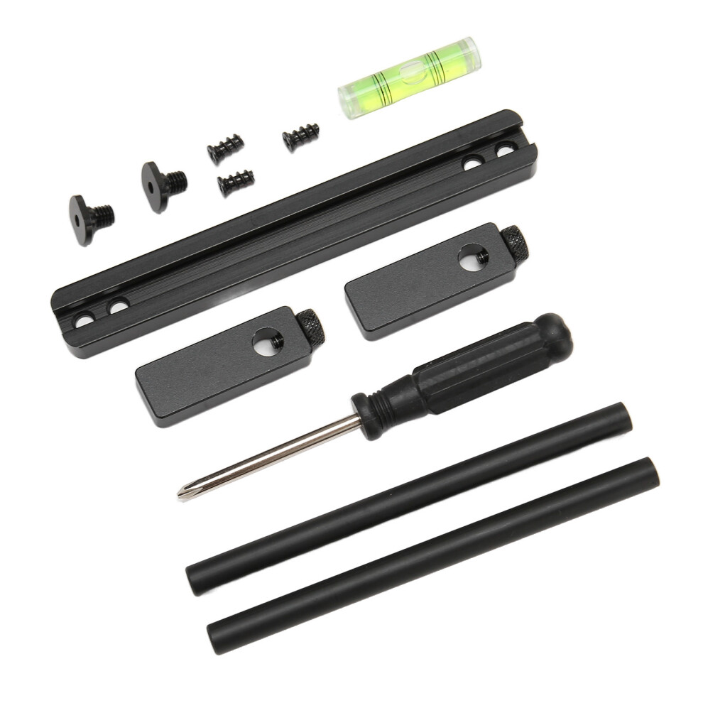 Aluminium Gpu Support Bracket, Height Adjustable, Sliding Base, Black 9371388528907
