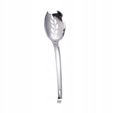 Colher de Servir de Aço Inoxidável 30cm Grande Colher para Salada e Sopa com Acabamento Polido para Piquenique, Buffets e Reuniões em Família