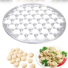 Household Dumpling Mold for Homemade Dumplings, Stainless Steel, 25 cm Diameter, 262 g