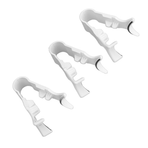 3Pcs Eyelash Curler ABS Plastic Easy Hold Portable