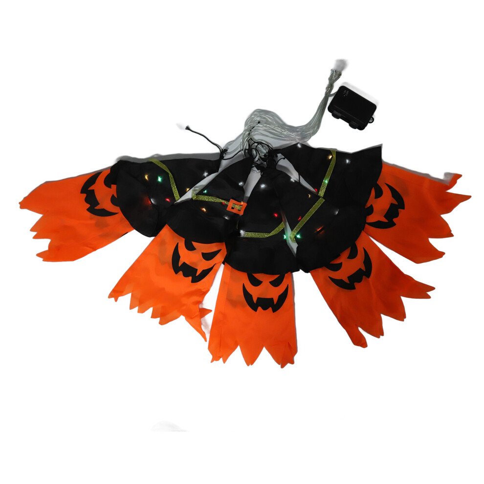 Light Halloween Witch Hat String For Garden Yard Tree Party Festival