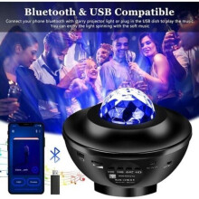 Star Projector with 21 Light Modes 3 Brightness | Rotating Night Light for Bedroom Ceiling Ambience