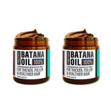 2X Batana Oil from Honduras - Get Fuller, Thicker, Healthier Hair - Great Men Conditioner Haircare Silky - Hair Nutrition oil