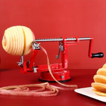 Apple Peeler 3 in 1 Manual with Adjustable Blades and Sturdy Swivel Base for Efficient Fruit Preparation