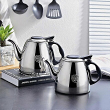 Stainless Steel Teapot for Induction Cooker, 1.2L with Heat-Resistant Handle, Food Grade 304, Wide Lid for Easy Cleaning