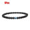 (black 1) 2pcs Turkish Bracelet Beads Obsidian Men 1