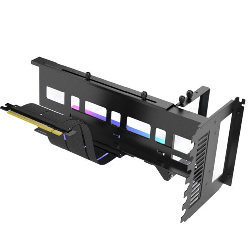 EZ-40 ARGB  Card Vertical Bracket PCIe 4.0 X16 Adapter Cable GPU  Card Steering Bracket