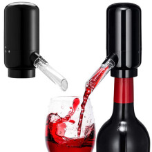 Electric Wine Dispenser with Automatic Pouring and Decanting, ABS Plastic with LED Backlight for Home Use
