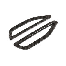 Carside Air Vent Flow Ram Cover Trim Sticker Accessories för X5 G05 2019-2023 - Kolfiber