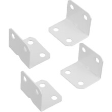 Home Furniture Steel L Shape Corner Brace Plate 90 Degree Right Bracket 4pcs