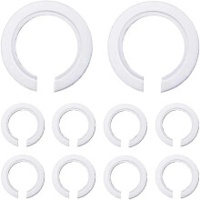 Lampshade Adapter Ring for E27 to E14, Hard Plastic, Pack of 100 for Ceiling Table Lamps