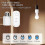 Wireless Remote Control Lamp Holder with Timer for Home Use, E27 Bulb Base Remote, Countdown Function 4
