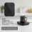 Wireless Coffee Mug Warmer, Rechargeable Cordless Heating Pad in ABS for Desktop Use 2