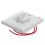 Timer Socket 120 Minute Mechanical Timer, White ABS Plug-in Switch for Home Kitchen Bathroom 2