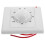 Timer Socket 120 Minute Mechanical Timer, White ABS Plug-in Switch for Home Kitchen Bathroom 4