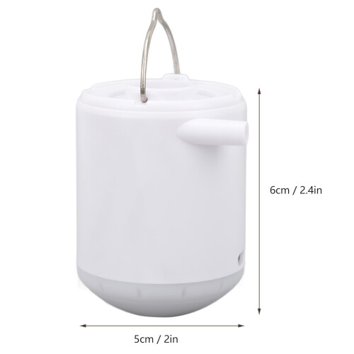 Mini Electric Air Pump 4-in-1, 2000mAh, Compact 6x5cm 1