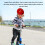 Red Kids Helmet - Adjustable Straps, Lightweight 7