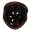 Red Kids Helmet - Adjustable Straps, Lightweight 8