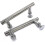 2 Pcs 145mm (14.5cm) Chrome Abs Shower Door Handle, Hole To Hole 1