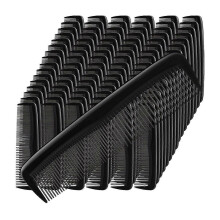 Pente Cabelo 100 Unidades, Tamanho Bolso 5 Polegadas, Dentes Dupla Densidade para Casa, Viagem, Salão
