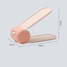 Regulowany, dwupoziomowy plastikowy stojak na buty/organizer na buty do przechowywania w domu, oszczędzający miejsce design