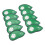 10pcs PU Green Four-Leaf Clover Head Covers 9