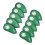 10pcs PU Green Four-Leaf Clover Head Covers 6