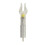 5PCS LED Lighted Nocks for 6.2mm Arrows, Yellow, Easy Install 6