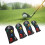 4Pcs Skull PU Golf Head Covers One Size Black 13