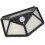 2Pcs Solar Motion Light 4Sided 18650 800mAh Black 13