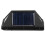 2Pcs Solar Motion Light 4Sided 18650 800mAh Black 11