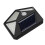 2Pcs Solar Motion Light 4Sided 18650 800mAh Black 9