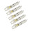 5PCS LED Lighted Nocks for 6.2mm Arrows, Yellow, Easy Install 12