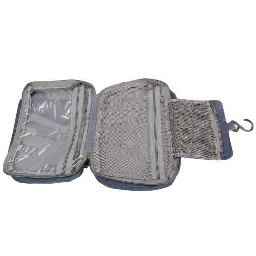 Dark Blue Travel Hanging Toiletry Bag 6.3oz