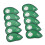 10pcs PU Green Four-Leaf Clover Head Covers 12