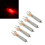 5PCS Red LED Lighted Nocks for 6.2mm Arrows, Easy Install 13