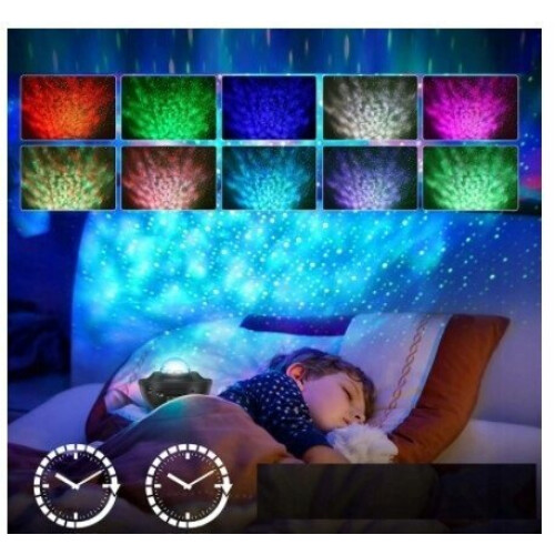 Starry Sky Projector with Bluetooth Speaker, Remote Control, Timer for Bedroom Ceiling & Nursery Night Light 2